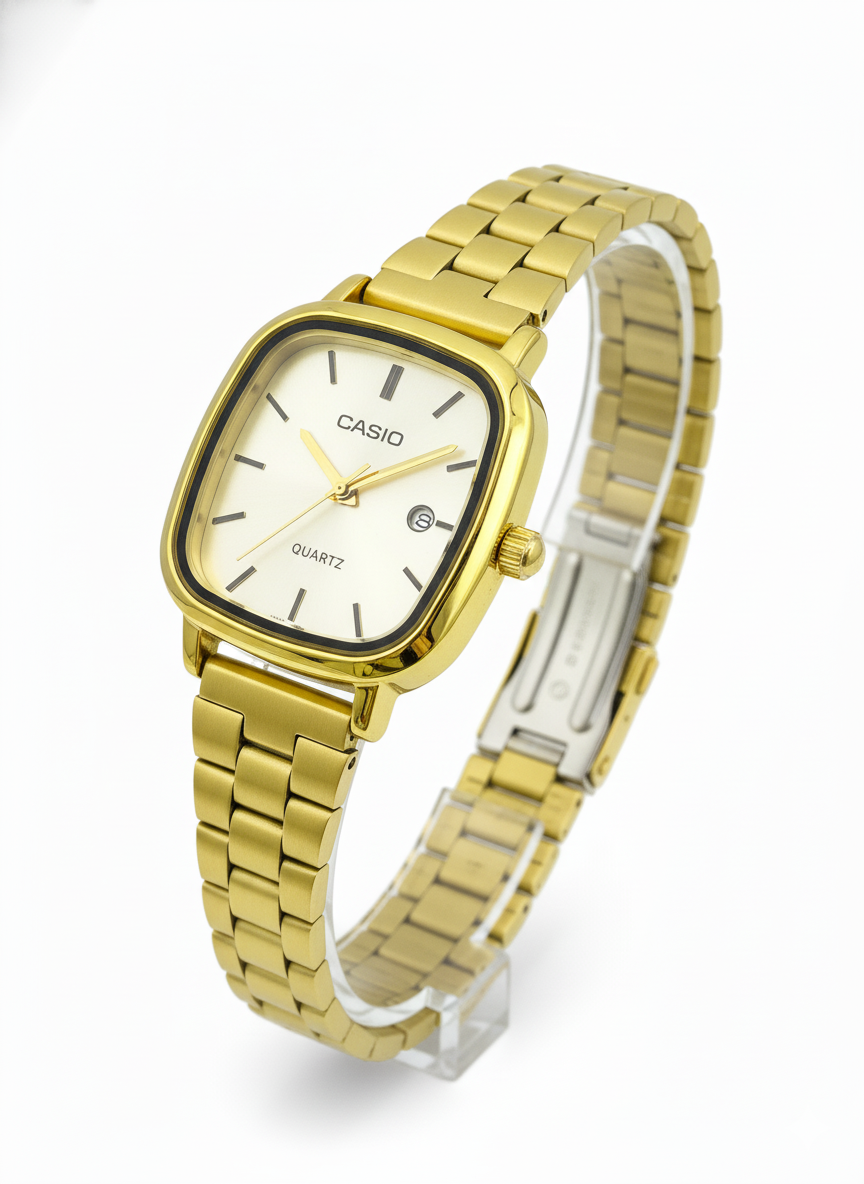Casio women gold