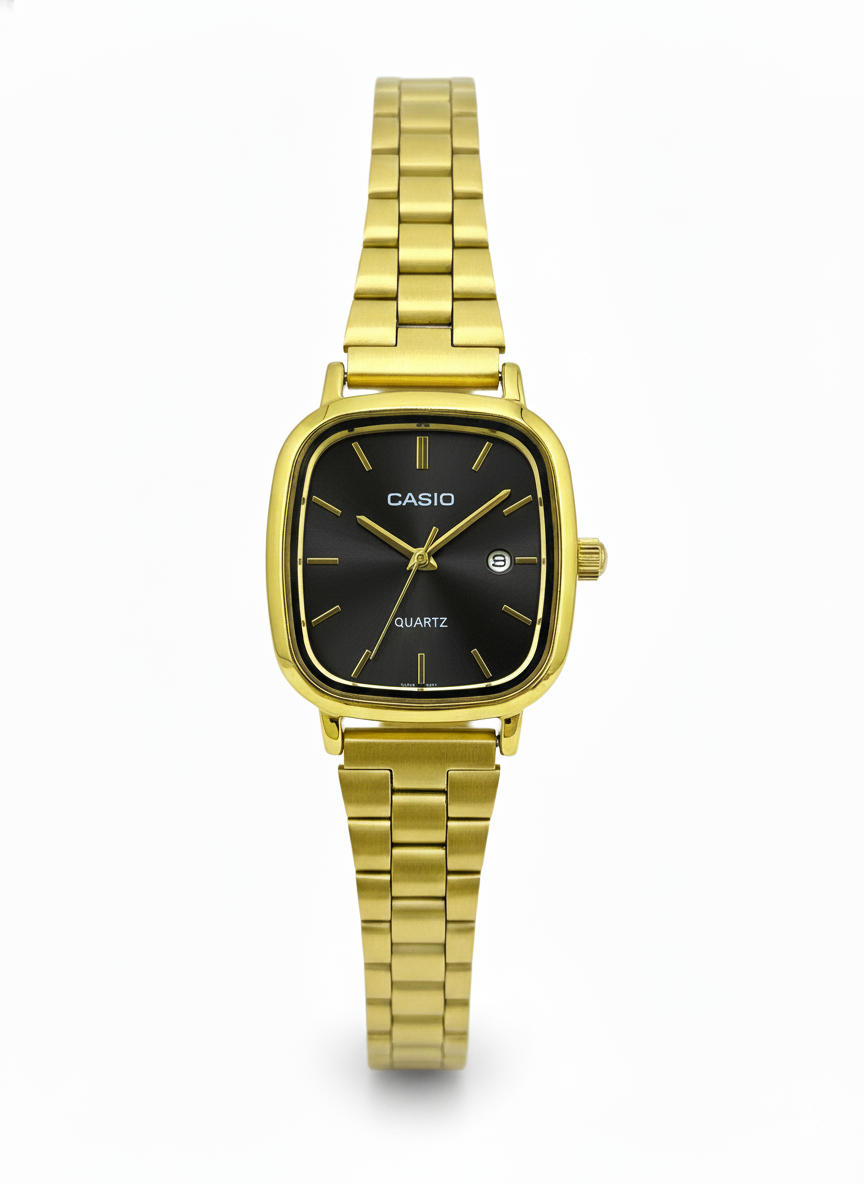 Casio women gold