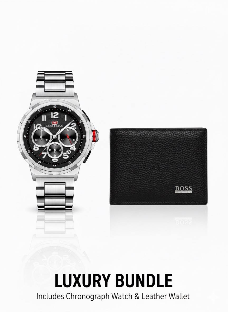 Mini focus ferrari edition & Boss wallet bundle