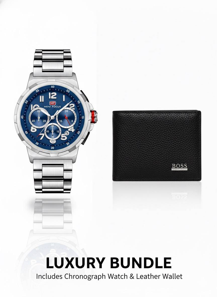 Mini focus ferrari edition & Boss wallet bundle