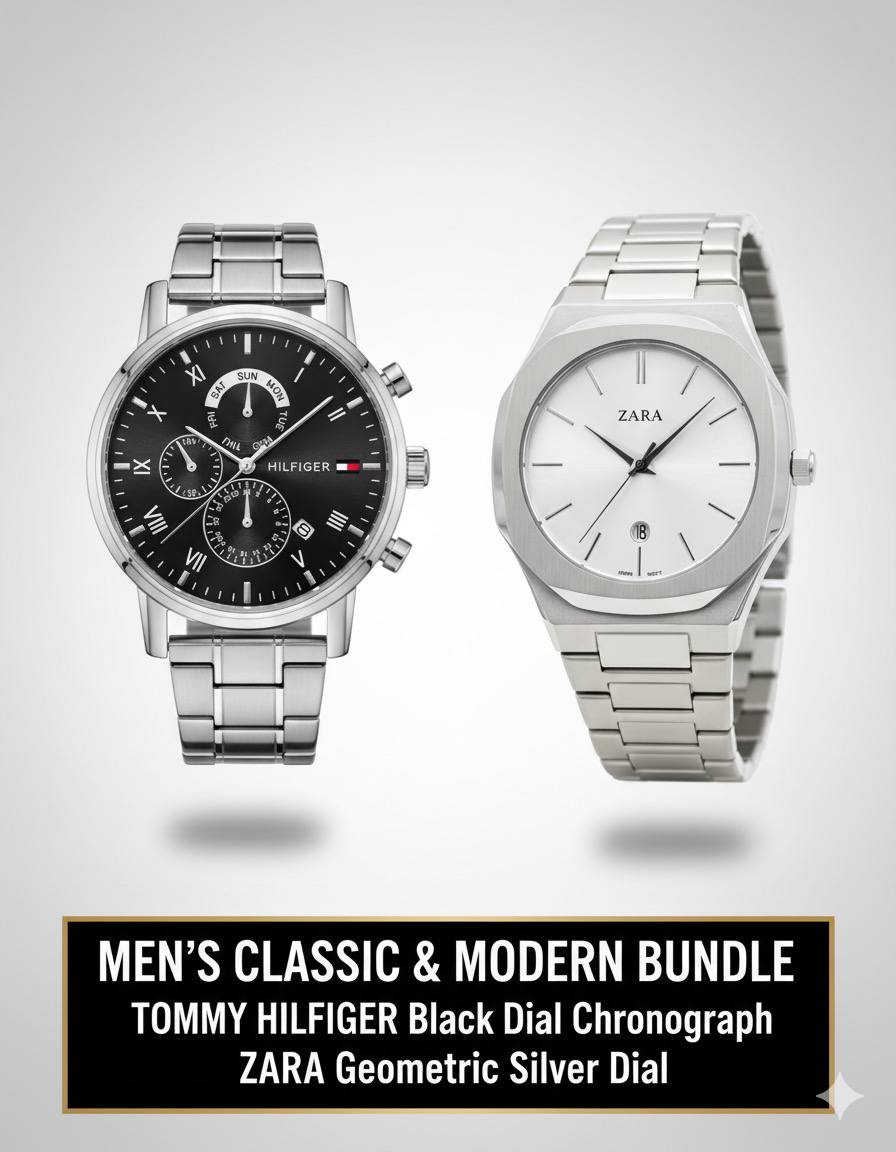 Tommy hilfiger metal -Zara patek bundle