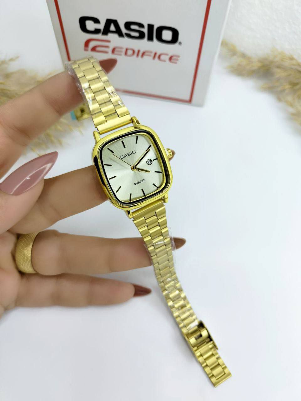 Casio women gold