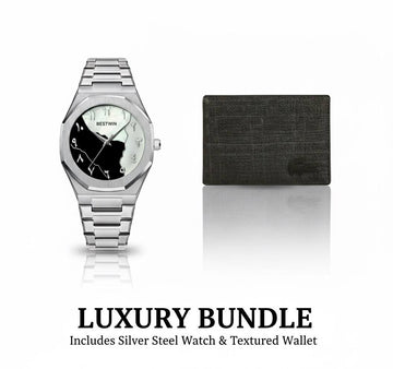Bestwin arabic dial & lacoste wallet bundle