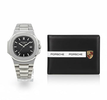 Patek phlippe metal & porsche wallet bundle